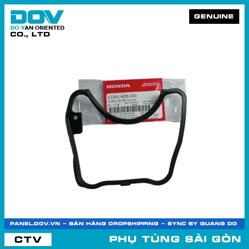 RON NẮP ĐẦU QUY LÁT | HONDA PARTS CODE 12391KZR600 — 12391KZR600