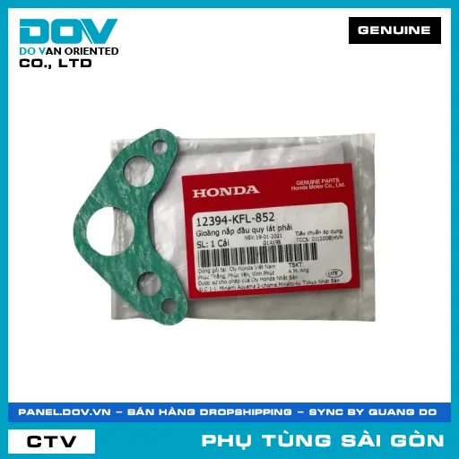 RON NẮP ĐẦU QUY LÁT PHẢI | HONDA PARTS CODE 12394KFL852 — 12394KFL852