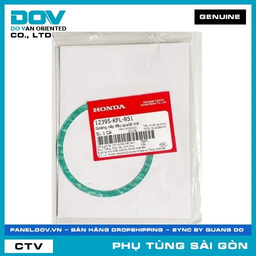 RON NẮP ĐẦU QUYLÁT TRÁI | HONDA PARTS CODE 12395KFL851 — 12395KFL851