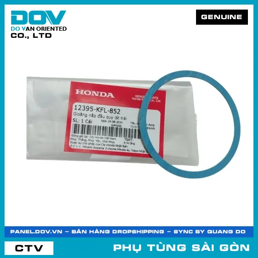 RON NẮP ĐẦU QUY LÁT TRÁI | HONDA PARTS CODE 12395KFL852 — 12395KFL852