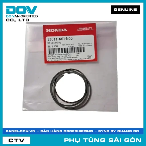 BỘ XÉC MĂNG | HONDA PARTS CODE 13011K0JN00 — 13011K0JN00