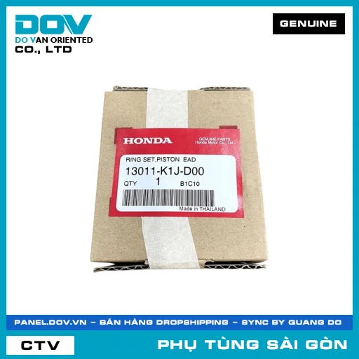 BỘ XÉC MĂNG TIÊU CHUẨN | HONDA PARTS CODE 13011K1JD00 — 13011K1JD00
