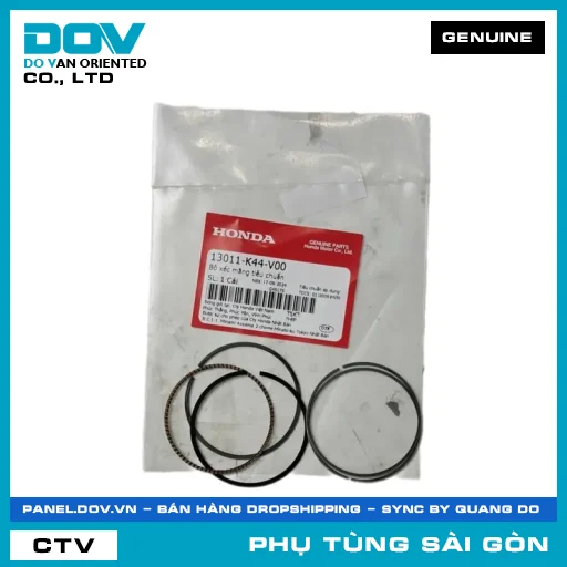 BỘ XÉC MĂNG TIÊU CHUẨN | HONDA PARTS CODE 13011K44V00 — 13011K44V00