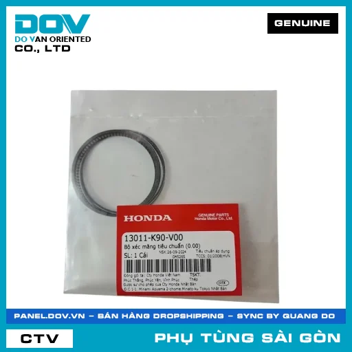 BỘ XÉC MĂNG TIÊU CHUẨN (0.00) | HONDA PARTS CODE 13011K90V00 — 13011K90V00
