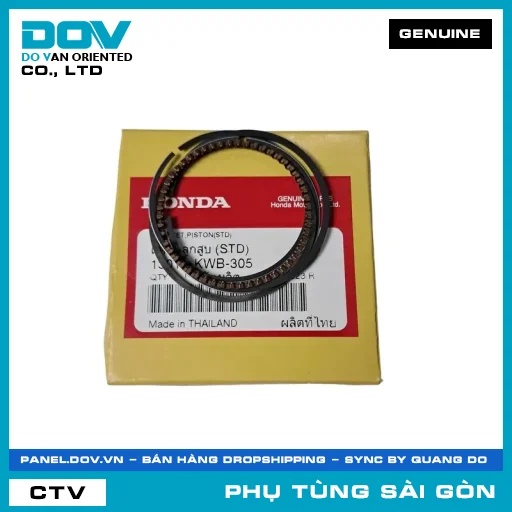 BỘ XÉC MĂNG TIÊU CHUẨN (0.00) | HONDA PARTS CODE 13011KWB305 — 13011KWB305