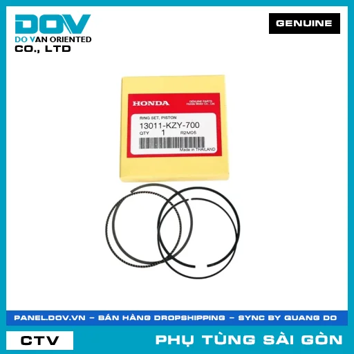 BỘ XÉC MĂNG TIÊU CHUẨN (0.00) | HONDA PARTS CODE 13011KZY700 — 13011KZY700