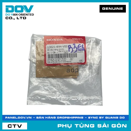 BỘ XÉC MĂNG (0.25) | HONDA PARTS CODE 13021K44V00 — 13021K44V00