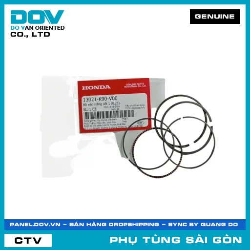 BỘ XÉC MĂNG CỐT 1 (0.25) | HONDA PARTS CODE 13021K90V00 — 13021K90V00