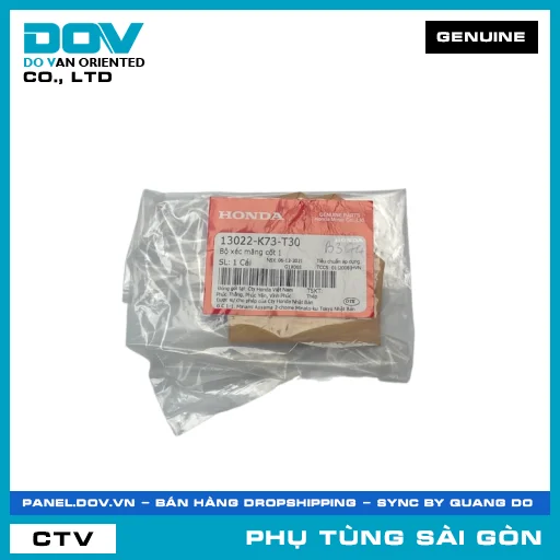 BỘ XÉC MĂNG CỐT 1 | HONDA PARTS CODE 13022K73T30 — 13022K73T30