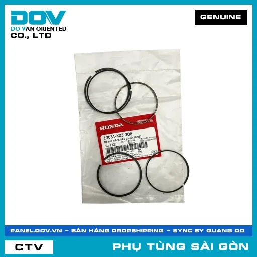 BỘ XÉC MĂNG TIÊU CHUẨN (0.05) | HONDA PARTS CODE 13031K03306 — 13031K03306