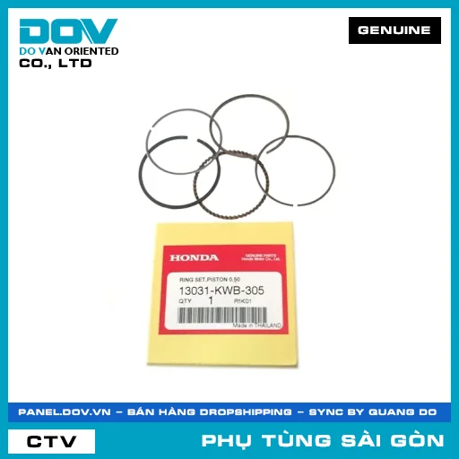 BỘ XÉC MĂNG CỐT 2 (0.50) | HONDA PARTS CODE 13031KWB305 — 13031KWB305
