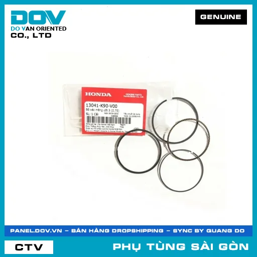 BỘ XÉC MĂNG CỐT 3 (0.75) | HONDA PARTS CODE 13041K90V00 — 13041K90V00