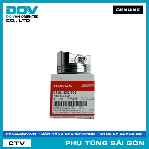 PISTON TIÊU CHUẨN | HONDA PARTS CODE 13101K02901 — 13101K02901