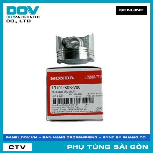BỘ PISTON TIÊU CHUẨN | HONDA PARTS CODE 13101K0RV00 — 13101K0RV00