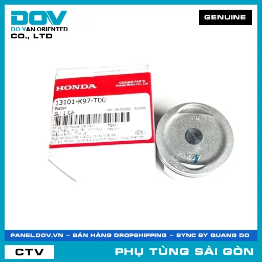 PISTON | HONDA PARTS CODE 13101K97T00 — 13101K97T00