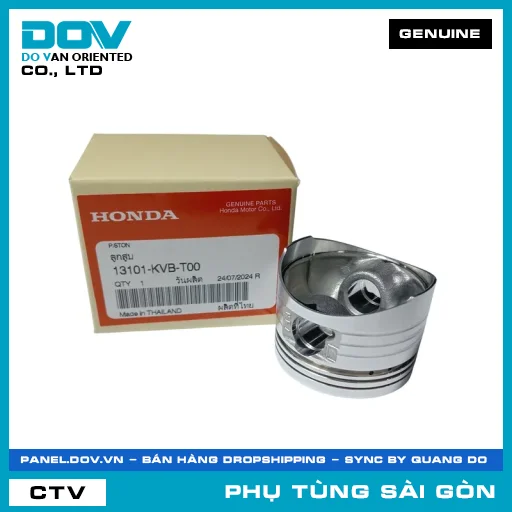 PISTON TIÊU CHUẨN (0.00) | HONDA PARTS CODE 13101KVBT00 — 13101KVBT00