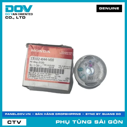 PISTON (0.25) | HONDA PARTS CODE 13102K44V00 — 13102K44V00