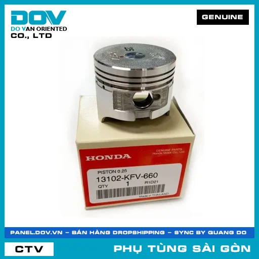 PISTON CỐT 1 (0.25) | HONDA PARTS CODE 13102KFV660 — 13102KFV660