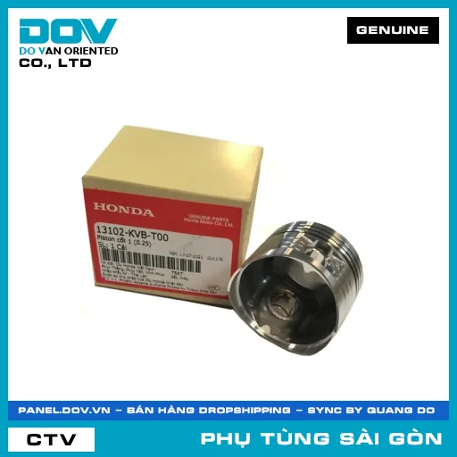 PISTON CỐT 1 (0.25) | HONDA PARTS CODE 13102KVBT00 — 13102KVBT00