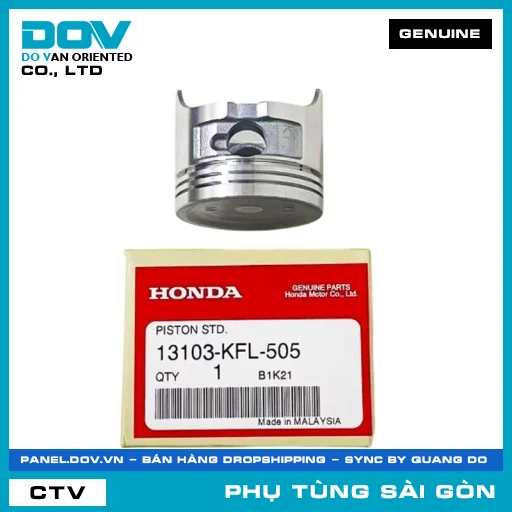 PISTON (0.50) | HONDA PARTS CODE 13103KFL505 — 13103KFL505