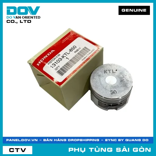 PISTON CỐT 2 (0.50) | HONDA PARTS CODE 13103KTL850 — 13103KTL850