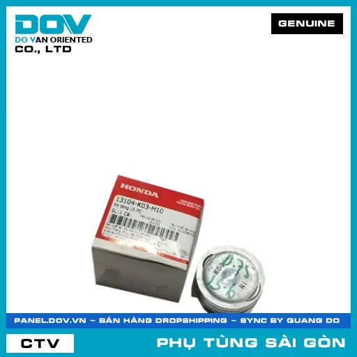 PISTON (0.75) | HONDA PARTS CODE 13104K03H10 — 13104K03H10