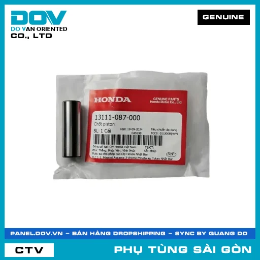 CHỐT PISTON | HONDA PARTS CODE 13111087000 — 13111087000