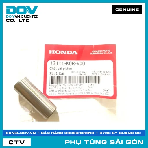 CHỐT CÀI PISTON | HONDA PARTS CODE 13111K0RV00 — 13111K0RV00