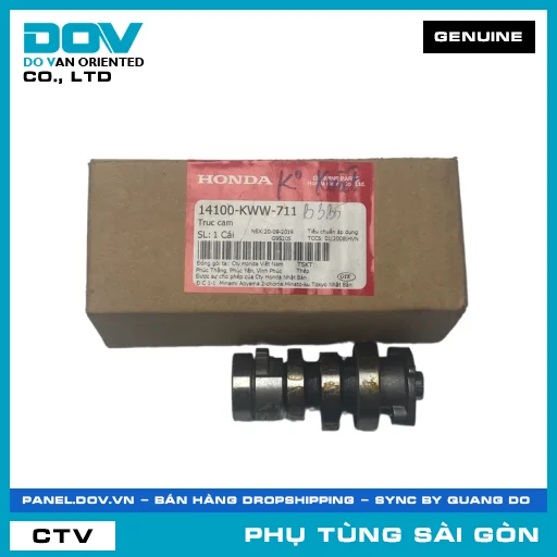 TRỤC CAM | HONDA PARTS CODE 14100KWW711 — 14100KWW711