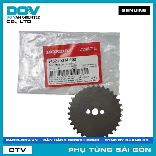 BÁNH RĂNG CAM (32RĂNG) | HONDA PARTS CODE 14321KFM900 — 14321KFM900