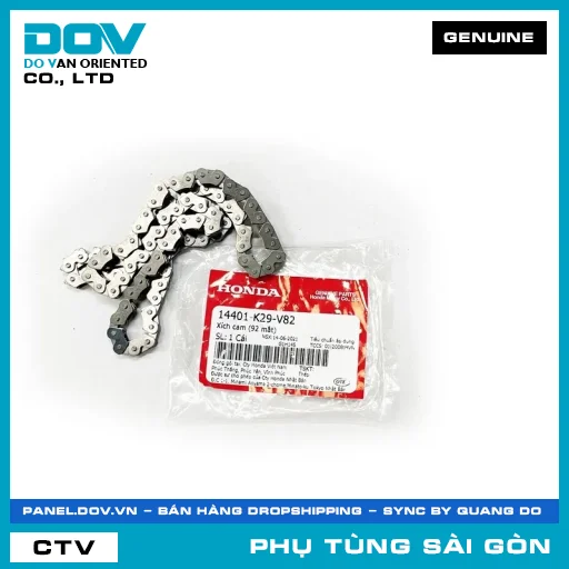 XÍCH CAM (92 MẮT) | HONDA PARTS CODE 14401K29V82 — 14401K29V82