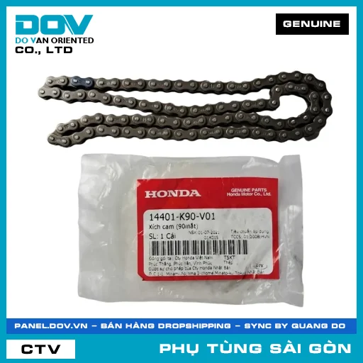 XÍCH CAM (90MẮT) | HONDA PARTS CODE 14401K90V01 — 14401K90V01