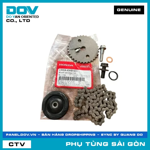 BỘ XÍCH CAM WAVE 110 | HONDA PARTS CODE 1440AKWB601 — 1440AKWB601