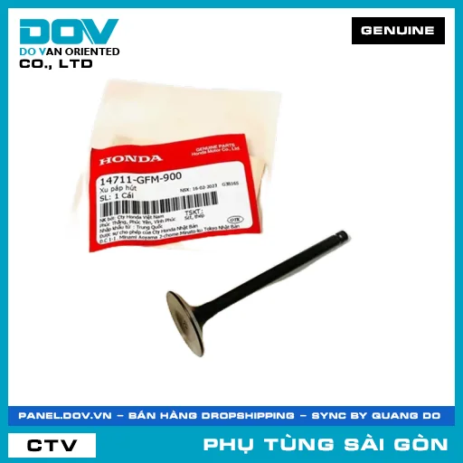 XU PÁP HÚT | HONDA PARTS CODE 14711GFM900 — 14711GFM900