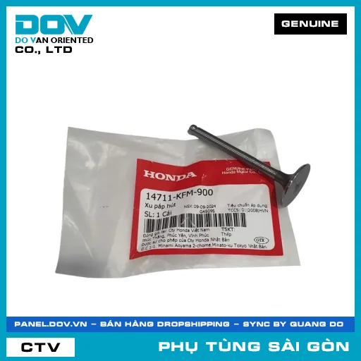 XU PÁP HÚT | HONDA PARTS CODE 14711KFM900 — 14711KFM900