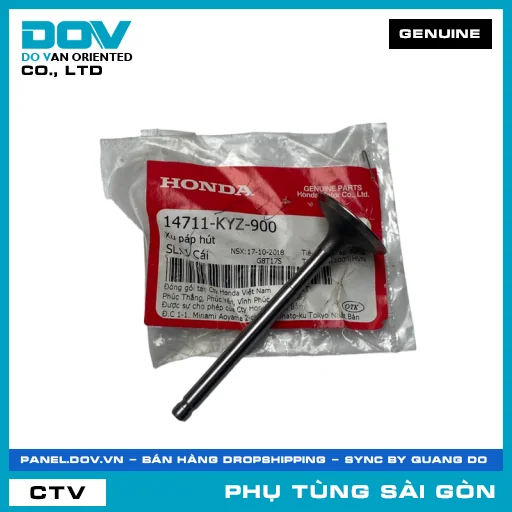 XU PÁP HÚT | HONDA PARTS CODE 14711KYZ900 — 14711KYZ900