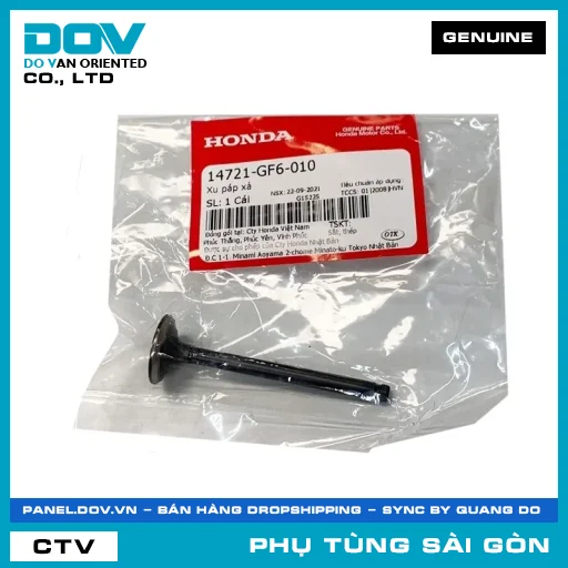 XU PÁP XẢ | HONDA PARTS CODE 14721GF6010 — 14721GF6010
