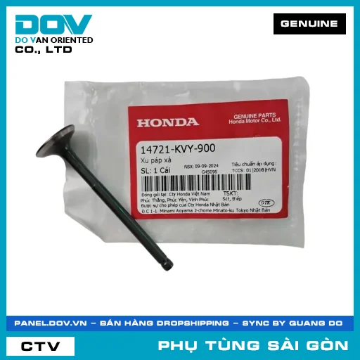 XU PÁP XẢ | HONDA PARTS CODE 14721KVY900 — 14721KVY900