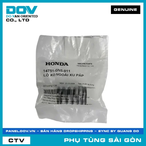 LÒ XO NGOÀI XU PÁP | HONDA PARTS CODE 14751GN5911 — 14751GN5911