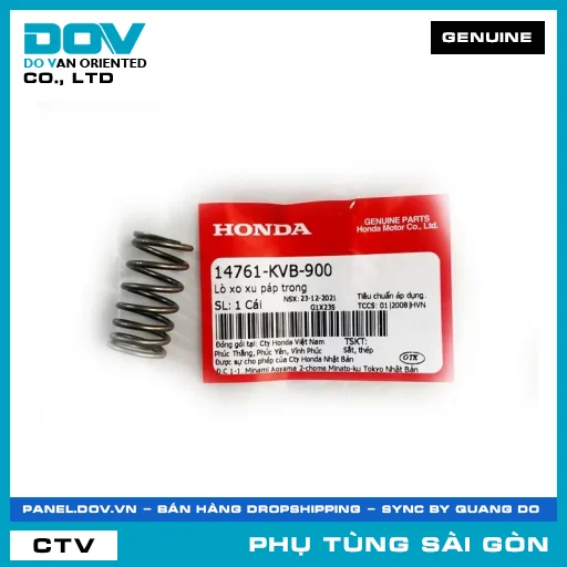 LÒ XO XU PÁP TRONG | HONDA PARTS CODE 14761KVB900 — 14761KVB900