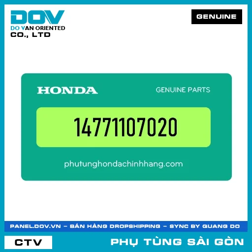 LOADING... | HONDA PARTS CODE 14771107020 — 14771107020