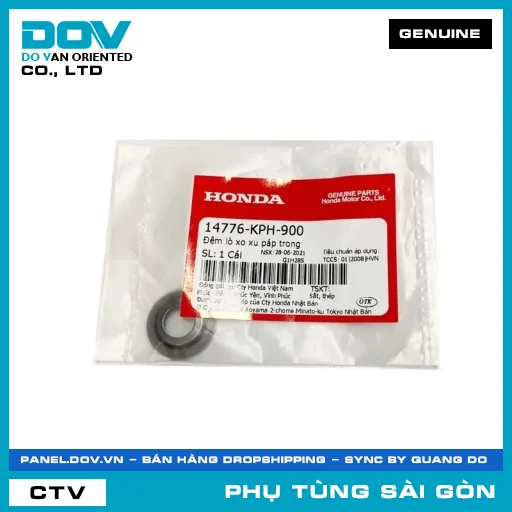 ĐỆM LÒ XO XU PÁP TRONG | HONDA PARTS CODE 14776KPH900 — 14776KPH900
