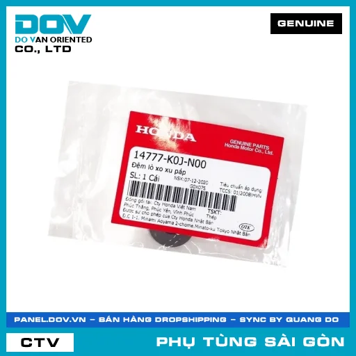 ĐỆM LÒ XO XU PÁP | HONDA PARTS CODE 14777K0JN00 — 14777K0JN00