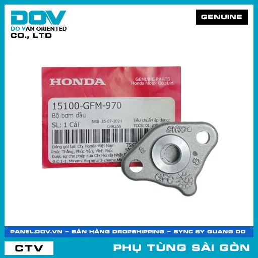 BỘ BƠM NHỚT | HONDA PARTS CODE 15100GFM970 — 15100GFM970