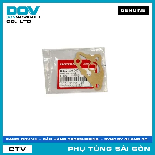 RON THÂN BƠM NHỚT | HONDA PARTS CODE 15119178000 — 15119178000