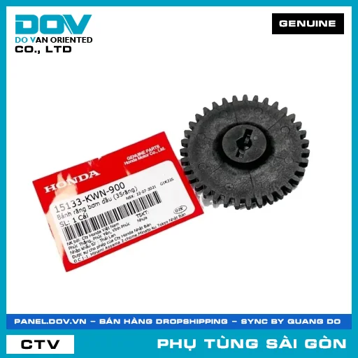 BÁNH RĂNG BƠM NHỚT | HONDA PARTS CODE 15133KWN900 — 15133KWN900