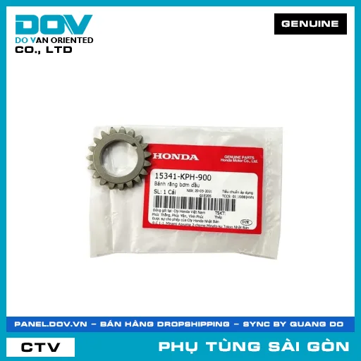 BÁNH RĂNG BƠM NHỚT | HONDA PARTS CODE 15341KPH900 — 15341KPH900