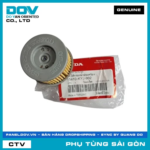 LỌC NHỚT | HONDA PARTS CODE 15410KYJ902 — 15410KYJ902