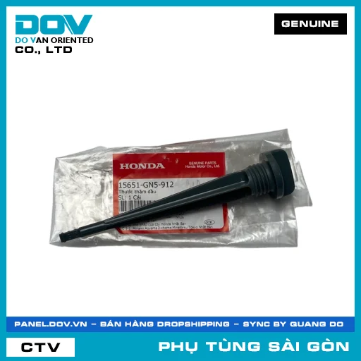 THƯỚC THĂM NHỚT | HONDA PARTS CODE 15651GN5912 — 15651GN5912