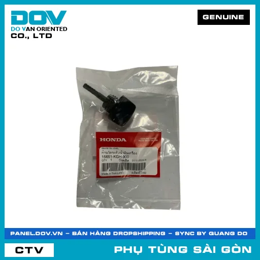 THƯỚC THĂM NHỚT | HONDA PARTS CODE 15651KGH900 — 15651KGH900